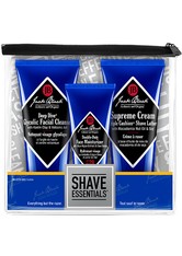 Jack Black Shave Essentials (Supreme Cream Triple Cushion Shave Lather 73 g, Double-Duty Face Moisturizer 44 mL, Deep Dive Glycolic Facial Cleanser 85 g) Rasierset