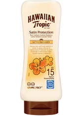 Hawaiian Tropic Satin Protection Sun Lotion SPF15 Tottle 180ml