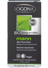 Logona Men Care Mann After Shave Balm Bio-Ginkgo & Bio-Coffein After Shave 50.0 ml