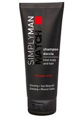 Simply Man Hair & Body Shampoo 200 ml