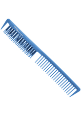 Hercules Sägemann Carbon Toupierkamm mit Naturborsten C10 blau 9"