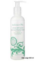 Balance Me Citrus and Spice Hand and Body Lotion 55 ml