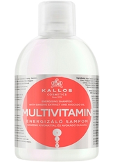 Kallos Cosmetics - Haarshampoo - KJMN Multivitamin Energizing Shampoo with Ginseng Extract & Avocado Oil - 1000ml
