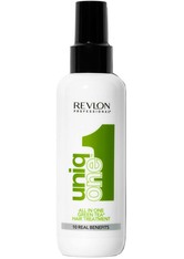 Revlon Professional UniqOne Green Tea Scent Hair Treatment Hitzeschutzspray 150.0 ml