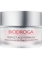 Biodroga Perfect Age Formula Rekonturierende 24 H Pflege trockene Haut 50 ml Gesichtscreme