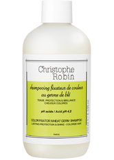 Christophe Robin - Color Fixator Wheat Germ Shampoo, 250 Ml – Shampoo Für Coloriertes Haar - one size