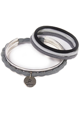 Great Lengths Hair Tie Cuff Silver ''You are Great''