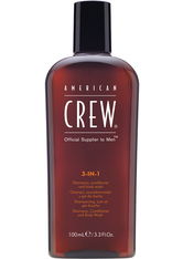 Aktion - American Crew 3 in 1 Shampoo, Conditioner & Body Wash 100 ml Duschgel