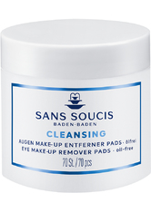 Sans Soucis Cleansing Eye Make up Remover Pads ölfrei 70 Stk. Augenmake-up Entferner