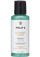 Philip B Nordic Wood Hair & Body Shampoo Duschgel 60.0 ml