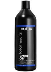Matrix Total Results Brass Off Brunette Blue Conditioner for Lightened Brunette Hair 1000ml