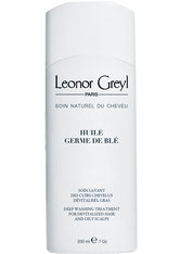 Leonor Greyl Huile de Germe de Blé Washing Treatment for Oily Scalp, Hair loss or Thin Limp Hair 200ml