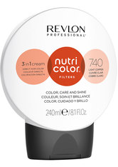 Revlon Professional Nutri Color Filters 3 in 1 Cream Nr. 740 - Mittelblond Kupfer Intensiv Haarfarbe 240.0 ml