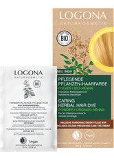 Logona Pflegende Pflanzen-Haarfarbe Pulver - Goldblond 100g Haarfarbe 100.0 g