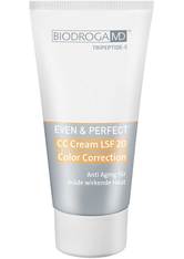 Biodroga MD Gesichtspflege Even & Perfect CC Cream LSF 20 Color Correction Für müde wirkende Haut 40 ml