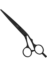 Kasho Silver Black Haarschneideschere 6,0 Zoll Offset
