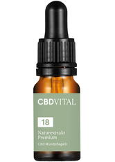 CBD VITAL Naturextrakt Premium 18% Mundziehöl 10 ml