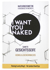 I WANT YOU NAKED Produkte Honig & Bienenwachs Sanfte Gesichtsseife Vitamine 100.0 g