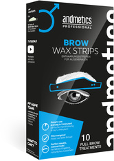 Andmetics andmetics Brow Wax Strips Men Professional 10 Stück Enthaarungstools 10.0 pieces