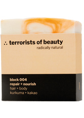 terrorists of beauty block 004 repair + nourish Seife 100 g