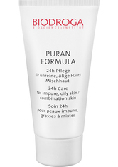 Biodroga Gesichtspflege Puran Formula 24h Pflege für unreine, ölige Haut/Mischhaut 40 ml