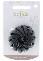 Solida Dutt-Macher Ø 4,8 cm schwarz Haarspangen 1 Stk