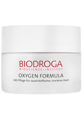 Biodroga Gesichtspflege Oxygen Formula 24h Pflege für sauerstoffarme, trockene Haut 50 ml