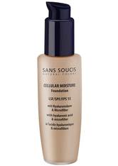 Sans Soucis Make-Up Gesicht Cellular Moisture Foundation Nr. 30 Warm Beige 30 ml