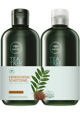 Aktion - Paul Mitchell Save on Duo Shampoo Tea Tree Special Color - Shampoo 300 ml + Conditioner 300 ml Haarpflegeset