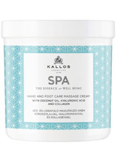 Kallos Cosmetics - Handpflege - SPA Hand & Foot Care Massage Cream - 500ml
