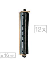 Efalock Dauerwellwickler lang Schwarz/Grau Ø 16 mm, Pro Packung 12 Stück