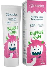 Zahnpasta Kids Bubble Gum ohne Fluor Nordics