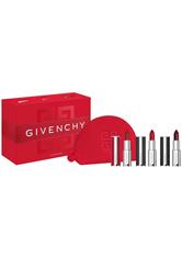 Givenchy Lippen-Make-up Le Rouge Velvet Nr. 37 Rouge Grainé 3,4 g + Le Rouge Nr. 333 L&apos;Interdit 3,4 g + Le Rouge Night Noir Nr. 02 Night In Red 3,4 g 1 Stk. Make-up Set 1.0 st