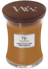WoodWick Caramel Toasted Sesame Hourglass Duftkerze 275 g