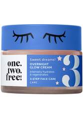 one.two.free! Step 3: Pflege Overnight Glow Cream Gesichtscreme 50.0 ml