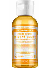 Dr. Bronner's Pflege Körperpflege Zitrus-Orange 18-in-1 Naturseife 60 ml