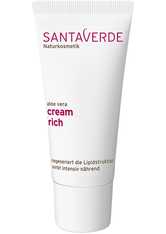 Santaverde Produkte Aloe Vera - Creme rich 30ml Gesichtscreme 30.0 ml