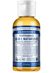 Dr. Bronner's Pflege Körperpflege Pfefferminze 18-in-1 Naturseife 60 ml