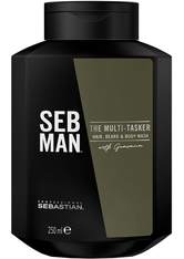 Sebastian Seb Man The Multitasker 3in1 Hair, Beard & Body Wash 250 ml Duschgel