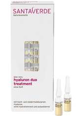 Santaverde Hyaluron Duo Treatment Ampullen Serum ohne Duft (10 x 1ml) 10 ml