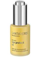 Santaverde Aloe Vera Age Protect Öl 30 ml - Tages- und Nachtpflege