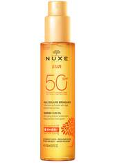 NUXE Face and Body Tanning Sun Oil High Protection SPF 50 150ml