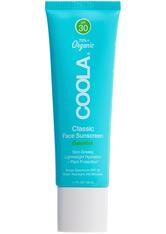 Coola Classic Face Sunscreen Cucumber Spf 30 Sonnenschutz für das Gesicht 50 ml