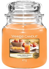 Yankee Candle Farm Fresh Peach Housewarmer Duftkerze 411 g