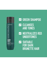Matrix Dark Envy Colour Correcting  Green Shampoo and Conditioner Duo Set For Dark Brunettes 1000ml