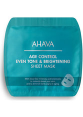 Ahava Time to Smooth Age Control Even Tone & Brightening Sheet Mask 1 Stk. Tuchmaske