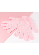 INVOGUE Brushworks - Exfoliating Gloves - Pink Peelinghandschuh 1.0 pieces