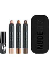 Nudestix Mini Nude Metallic Eye 3PC Kit Make-up Set 1.0 pieces