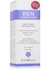 Ren Clean Skincare - Keep Young And Beautiful ™ Instant Brightening Beauty Shot Eye Lift - Augenpflege