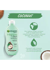 Garnier Intensive 7 Days Coconut Milk Body Lotion Dry Rough Skin 400ml